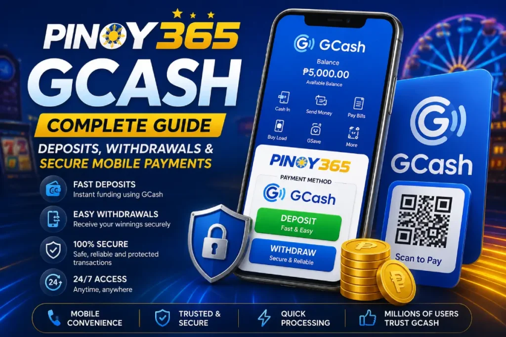 Pinoy365 GCash: Complete Guide to Deposits, Withdrawals & Secure Mobile Payments